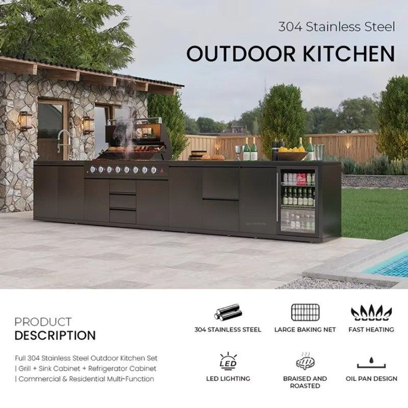 Outdoor Kitchen BBQ Station 30 - Kitchen With Baking Station review and price