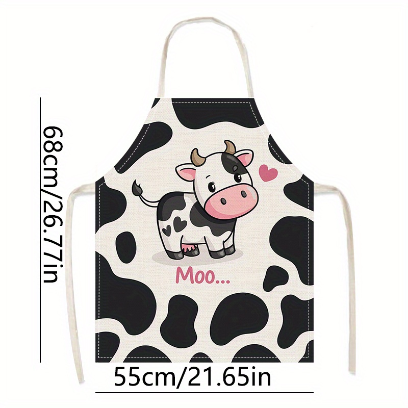 1pc Cute Cartoon Cow Print Kit - Baking Kitchen Kids review and price