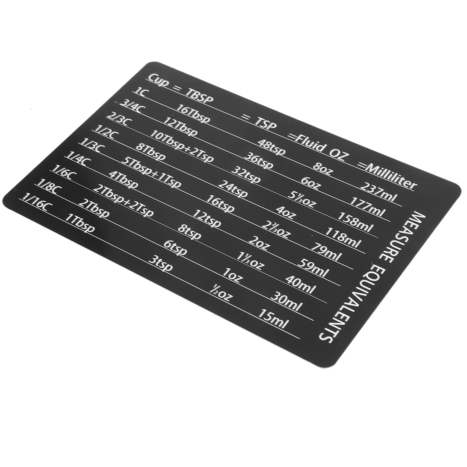 Wear Resistant PVC Magnetic Ki - Kitchen Baking Conversion Chart review and price