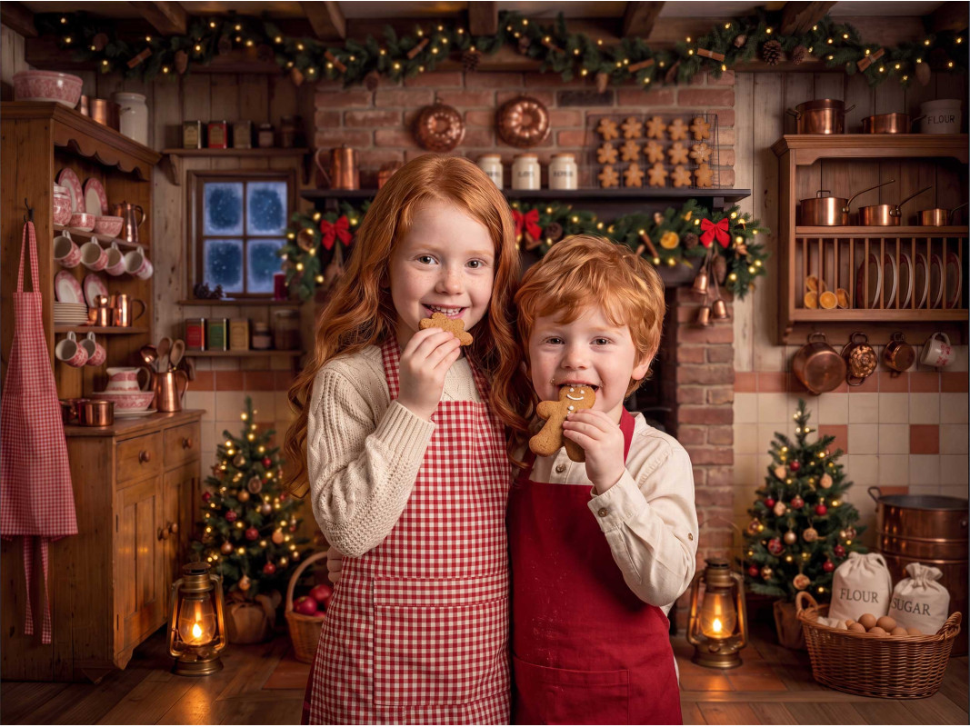 Christmas Baking Kitchen Backd - Baking Kitchen Kids review and price