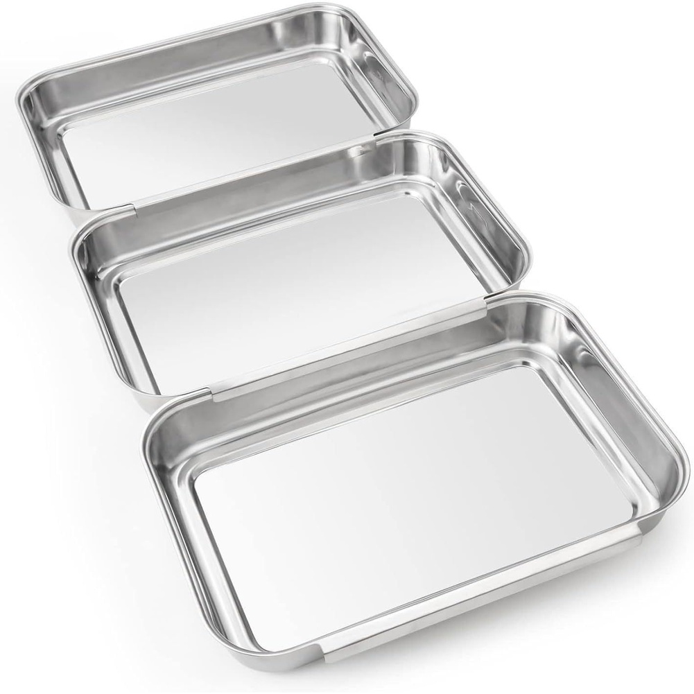 3Pcs Stainless Steel Seasoning - Kitchen With Baking Station review and price