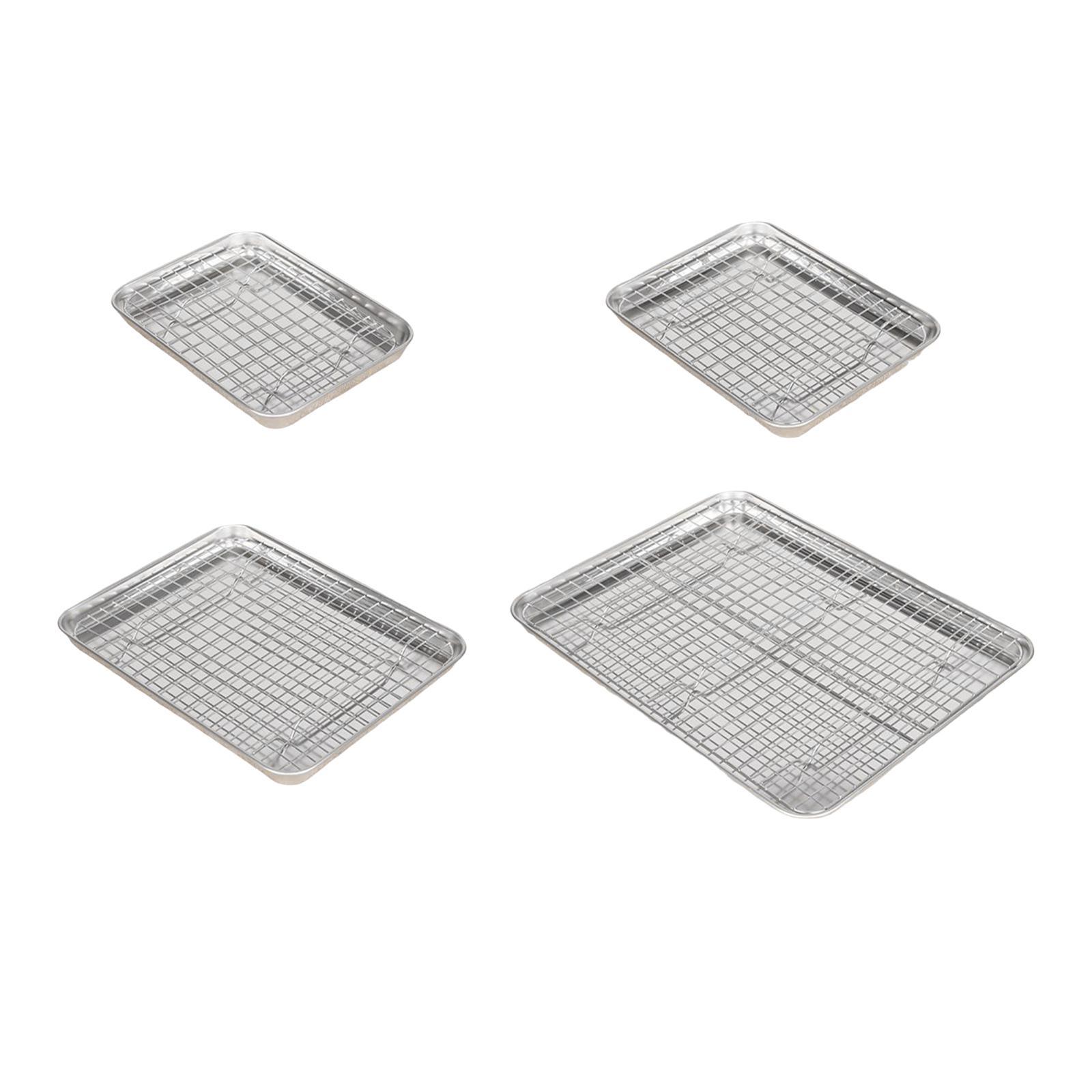 Baking Sheet with Wire Rack Du - Kitchen Baking Tray Rack review and price