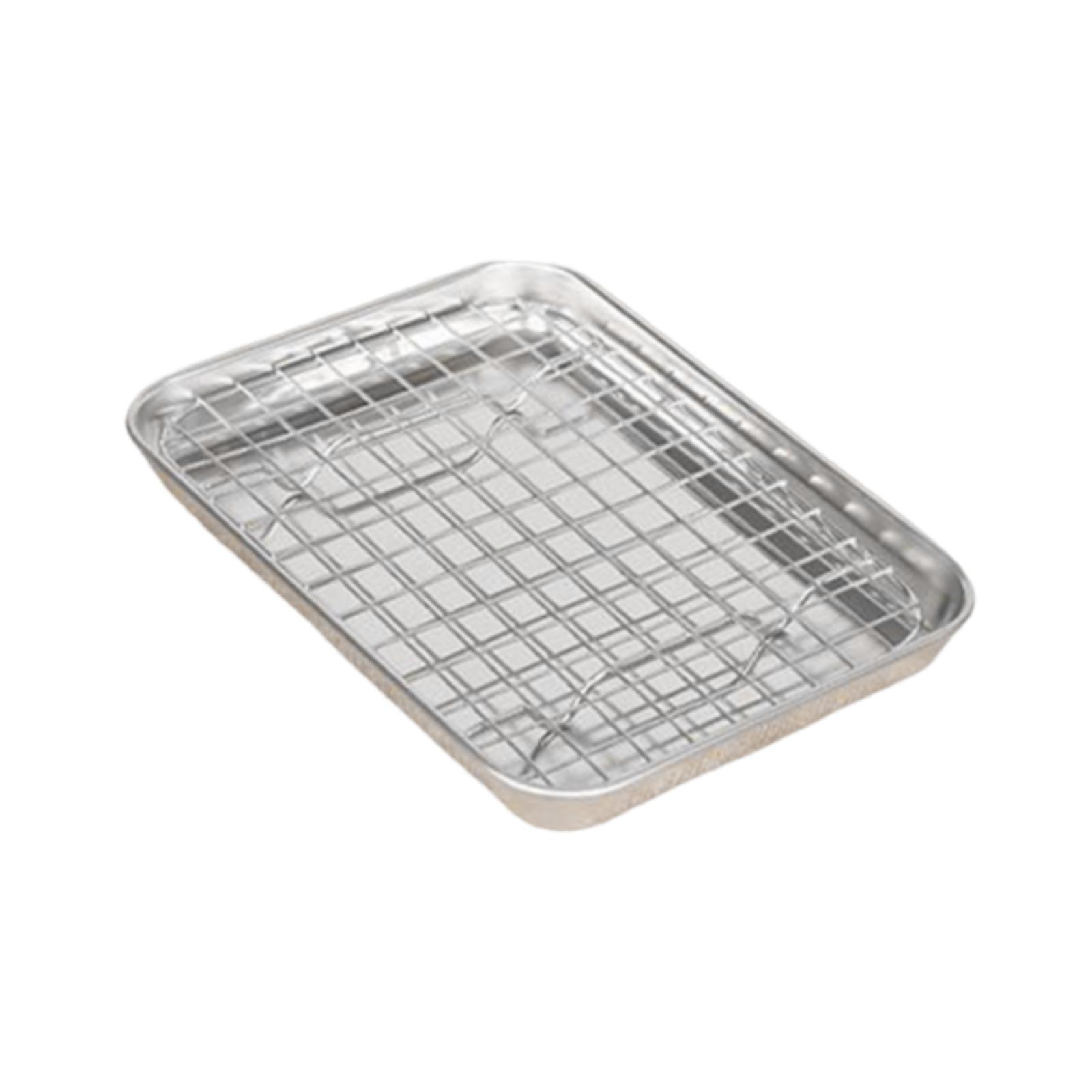 Baking Sheet with Wire Rack Du - Kitchen Baking Tray Rack review and price